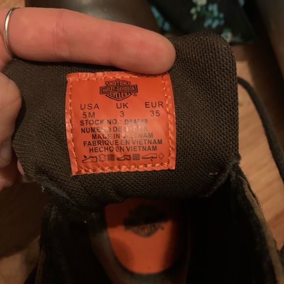 HARLEY DAVIDSON Boots! Size 5m - Picture 2 of 6